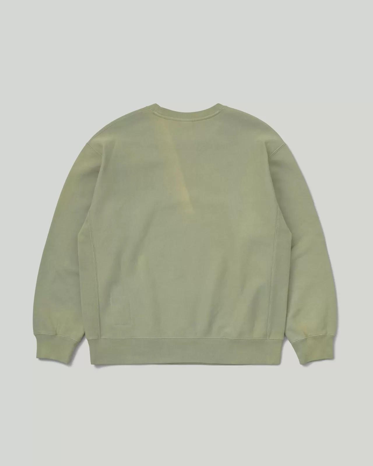 Sun Faded Stock Crewneck Sage