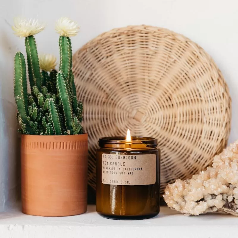 Sunbloom Soy Candle