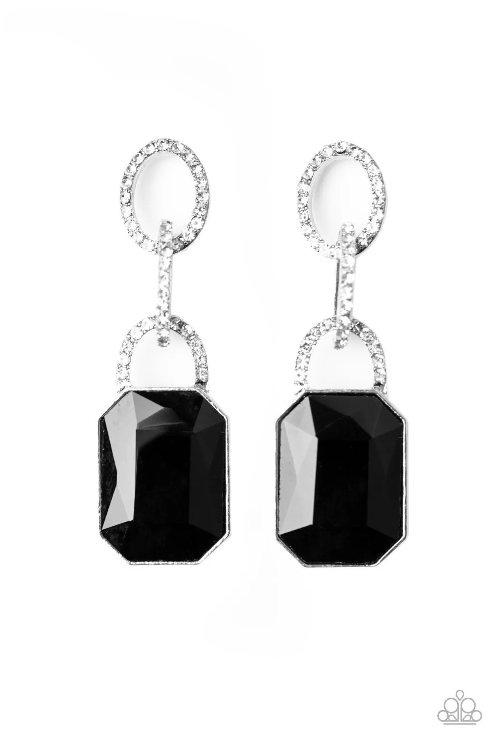 Superstar Status Black-Earrings