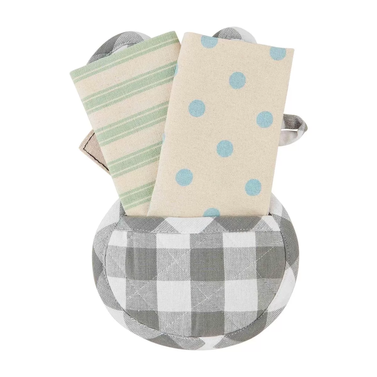 Tail Pot Holder Towel Set