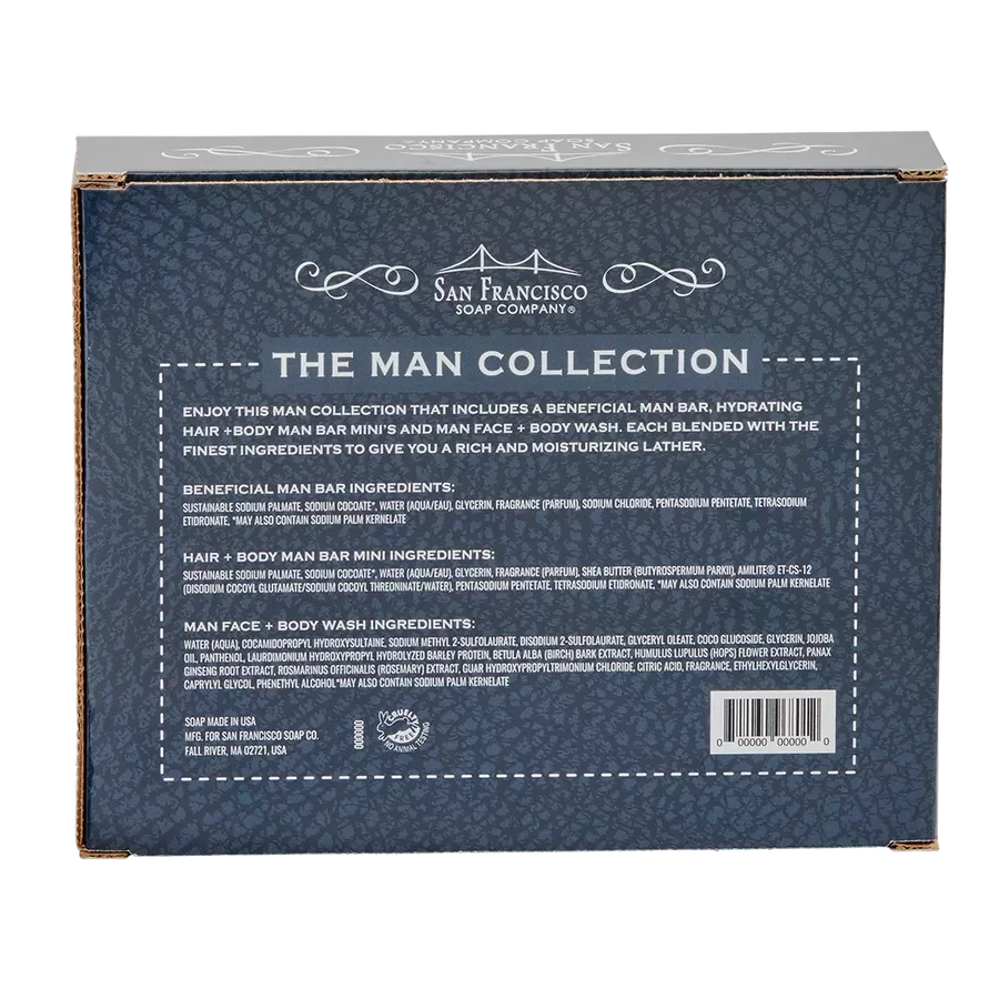 The Man Collection II Gift Set by Man Bar? - Refined Grooming Essentials for the Modern Gentleman