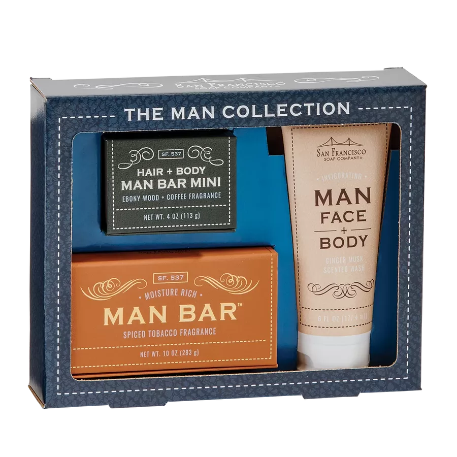 The Man Collection II Gift Set by Man Bar? - Refined Grooming Essentials for the Modern Gentleman