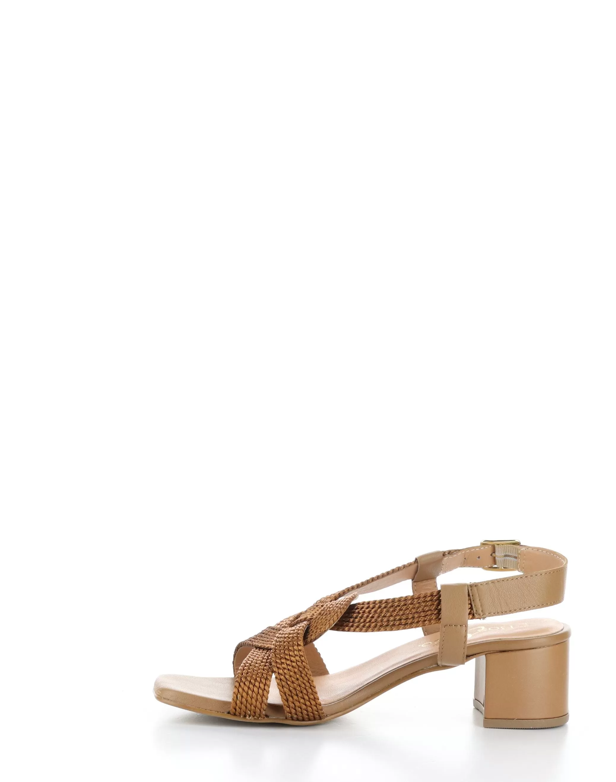 UPBEAT TAN Buckle Sandals