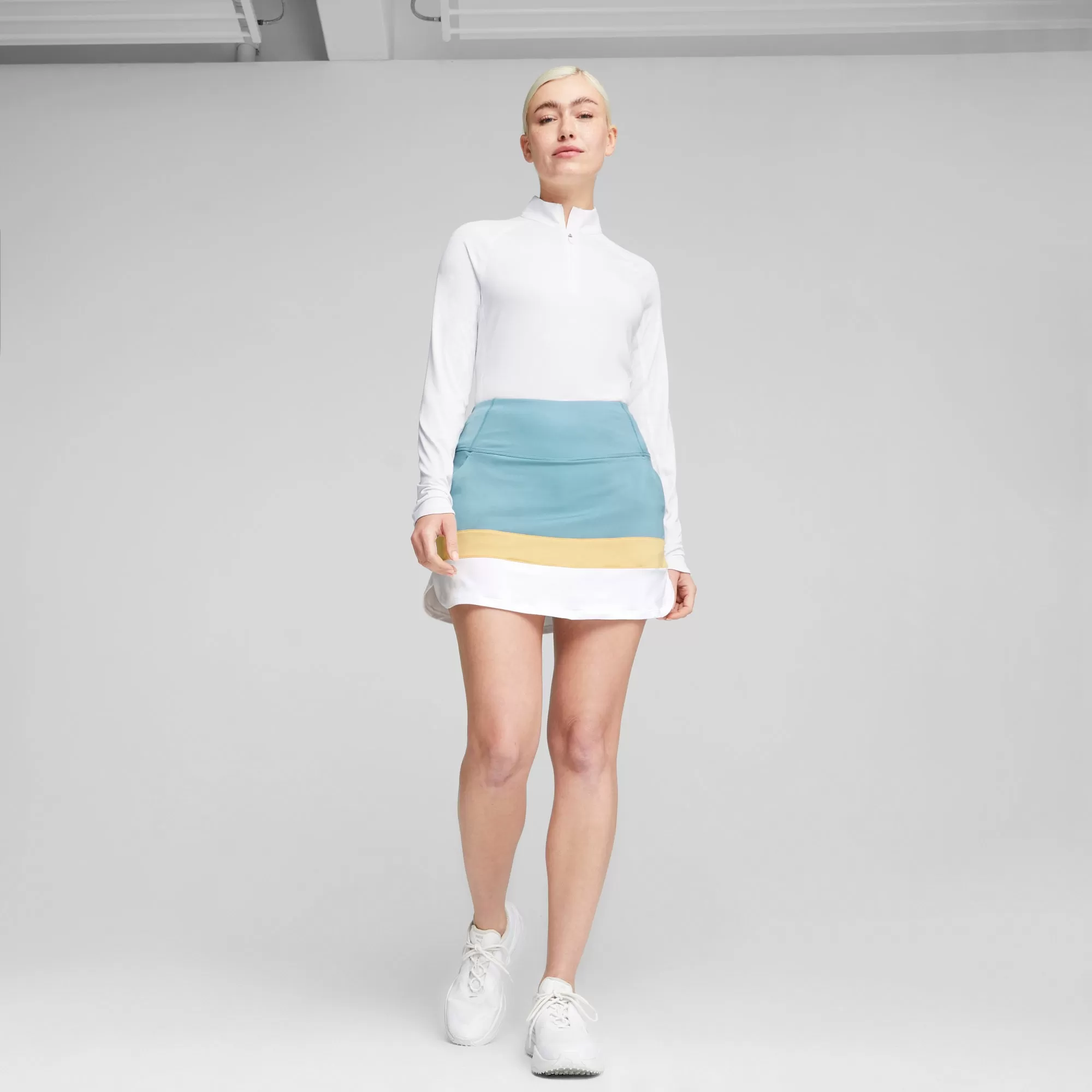 Women's PWRMESH Colorblock Golf Skirt